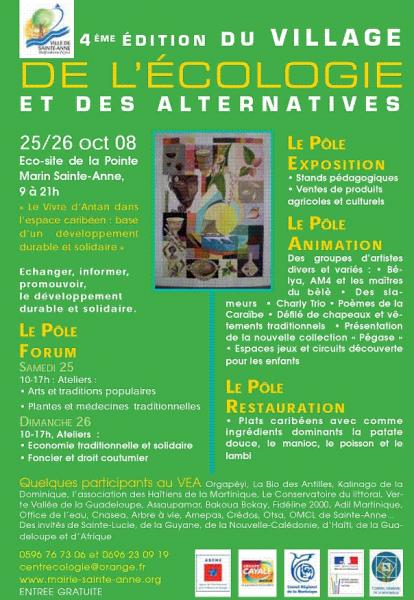 Le village écologique de Sainte Anne- 4ème Edition